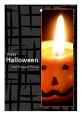 Side Halloween Vertical Rectangle Favor Tag 1.875x2.75